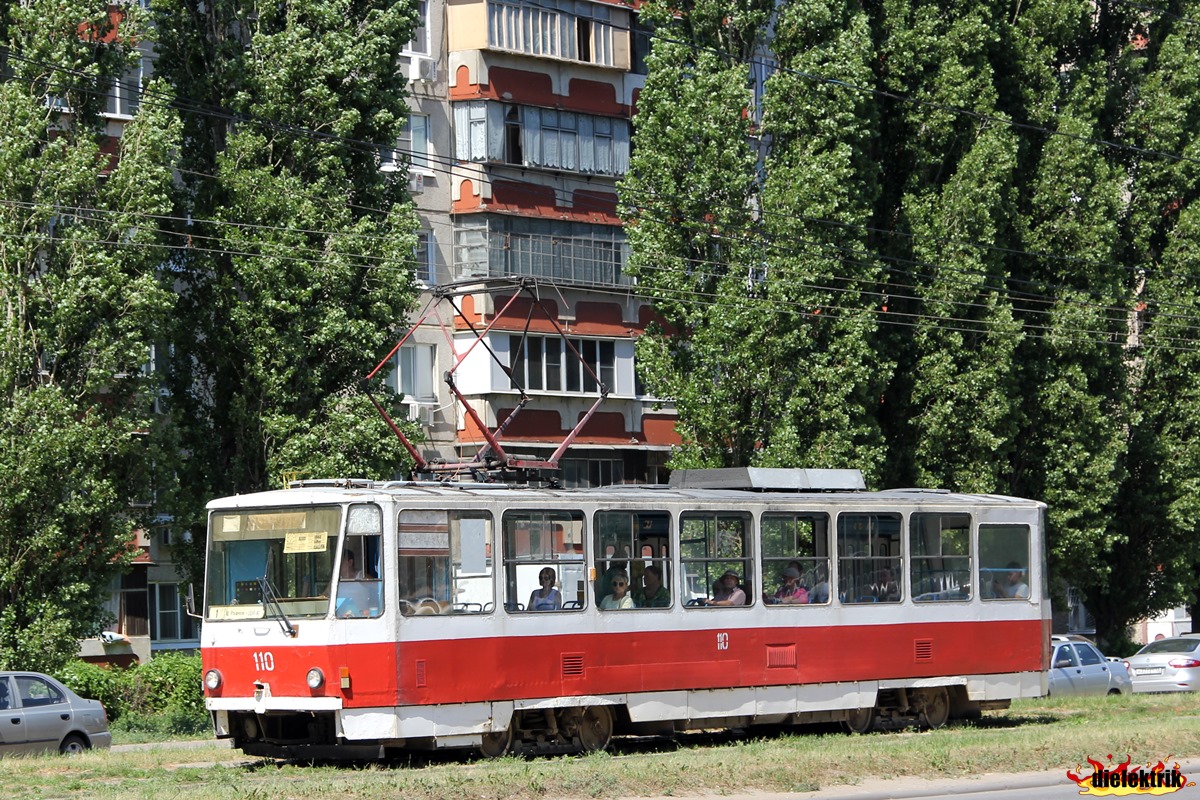 Липецк, Tatra T6B5SU № 110