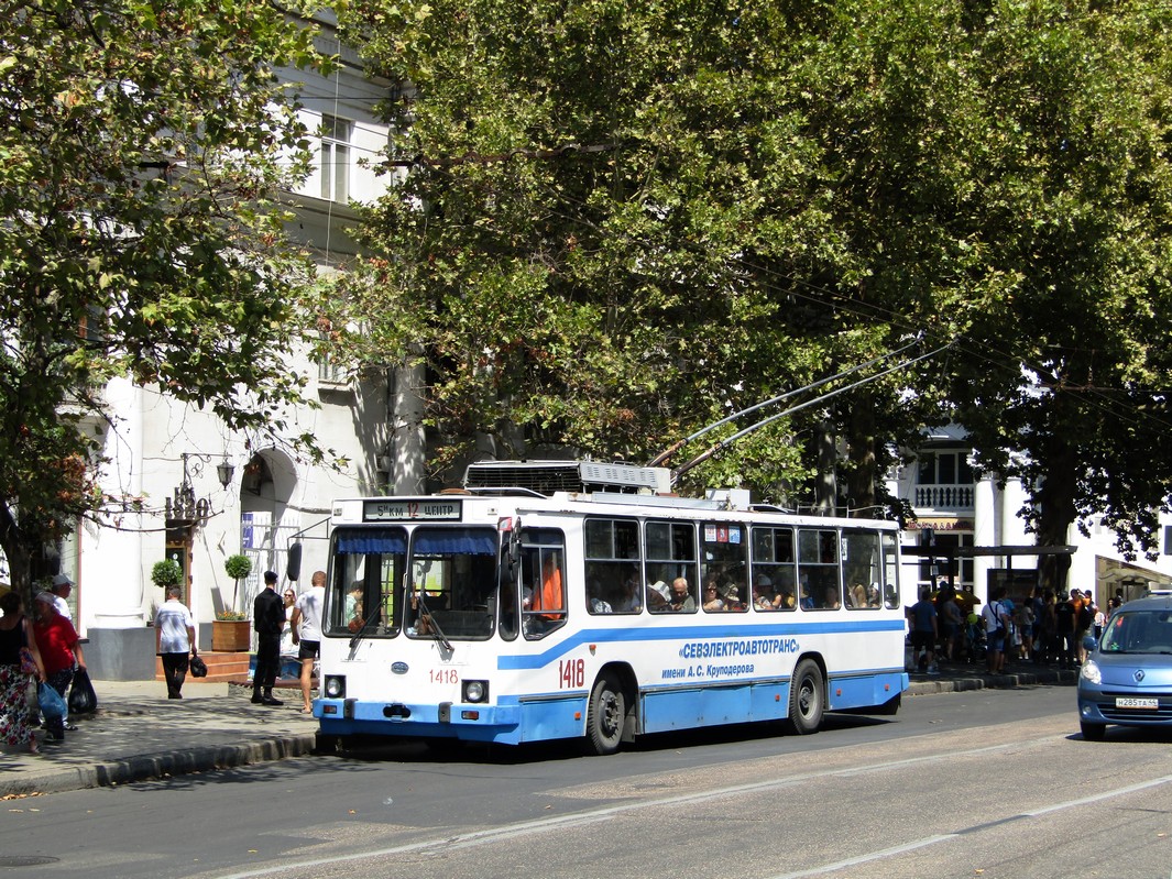Севастополь, ЮМЗ Т2 № 1418