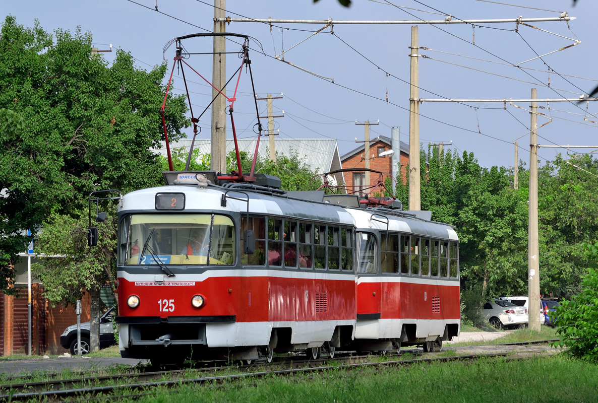 Краснодар, Tatra T3SU КВР ТРЗ № 125