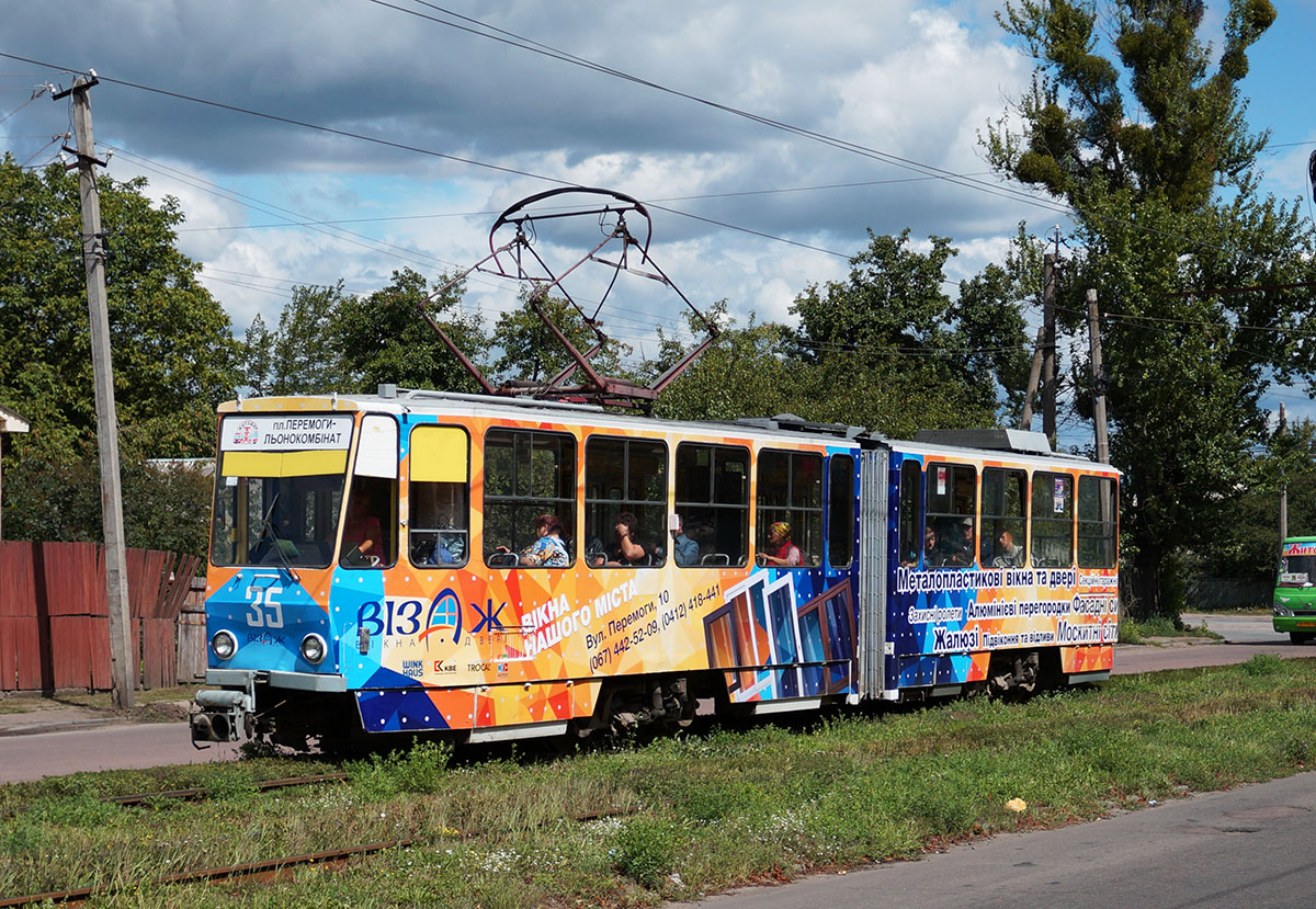 Житомир, Tatra KT4SU № 35