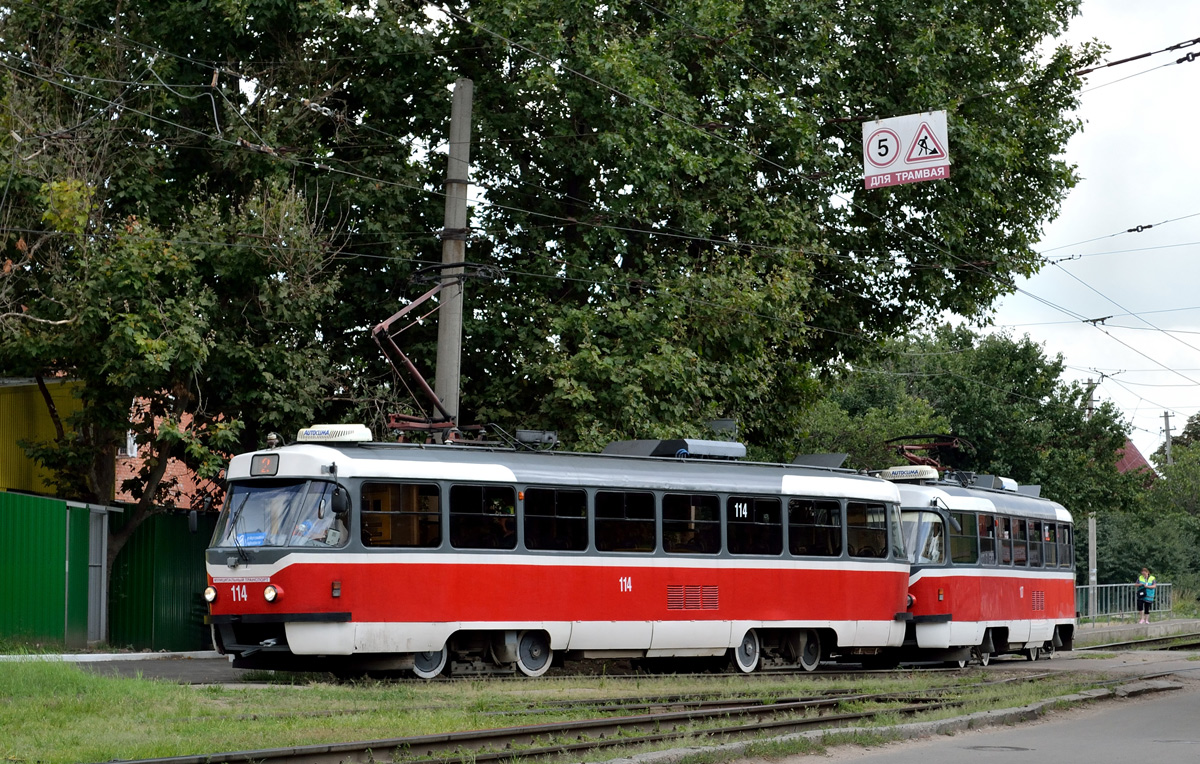 Краснодар, Tatra T3SU КВР ТМЗ № 114