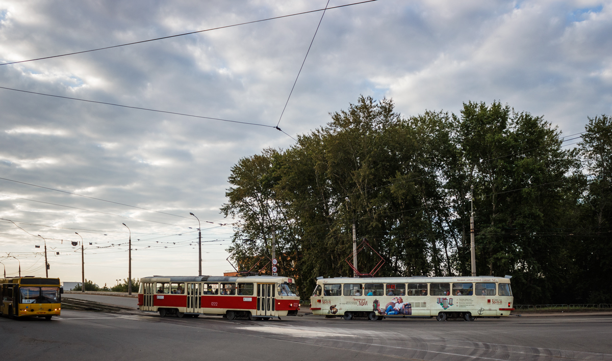 Іжевськ, Tatra T3K № 1222; Іжевськ, Tatra T3K № 1183