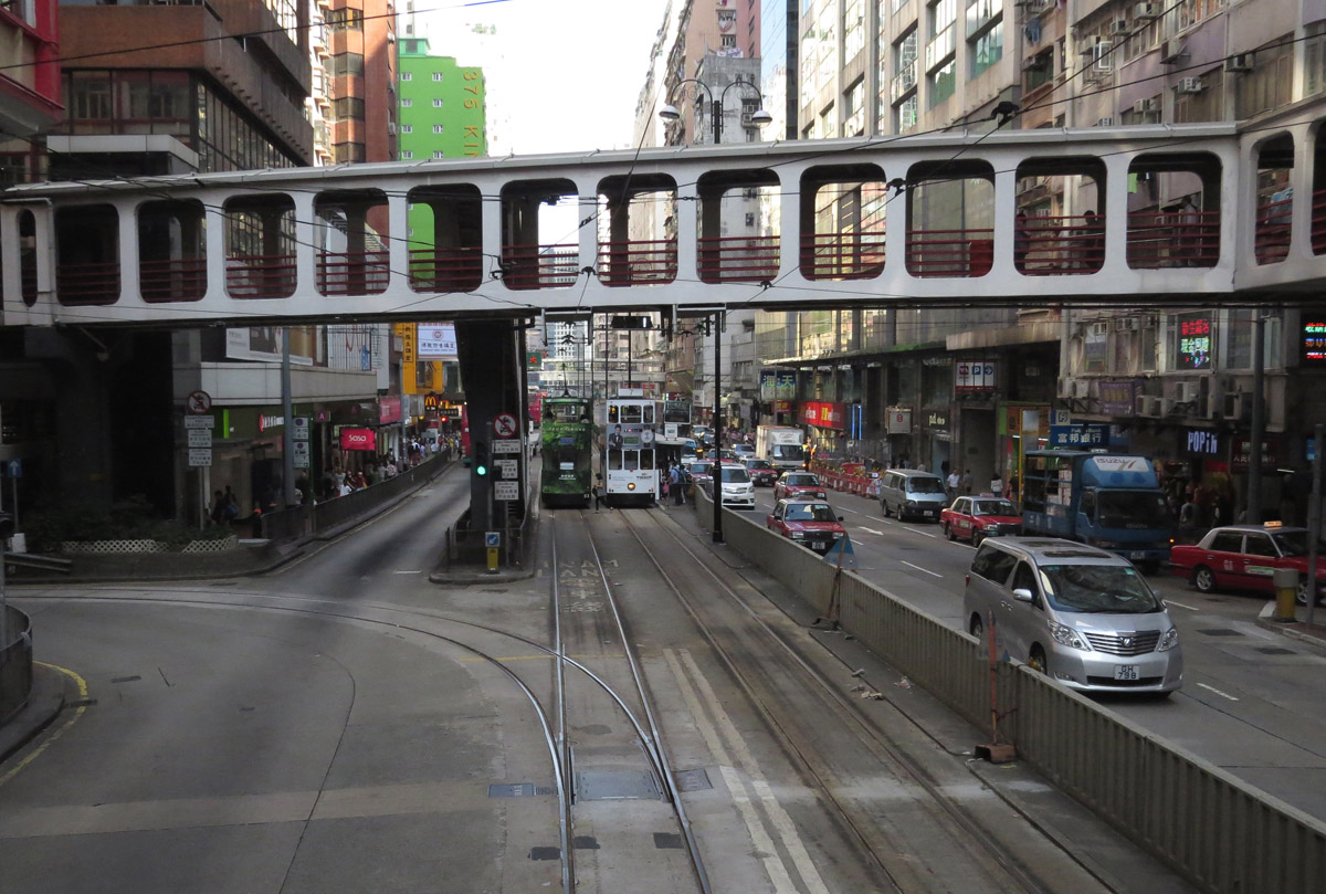 Hong Kong — Hong Kong Tramways — Tram Lines and Infrustructure