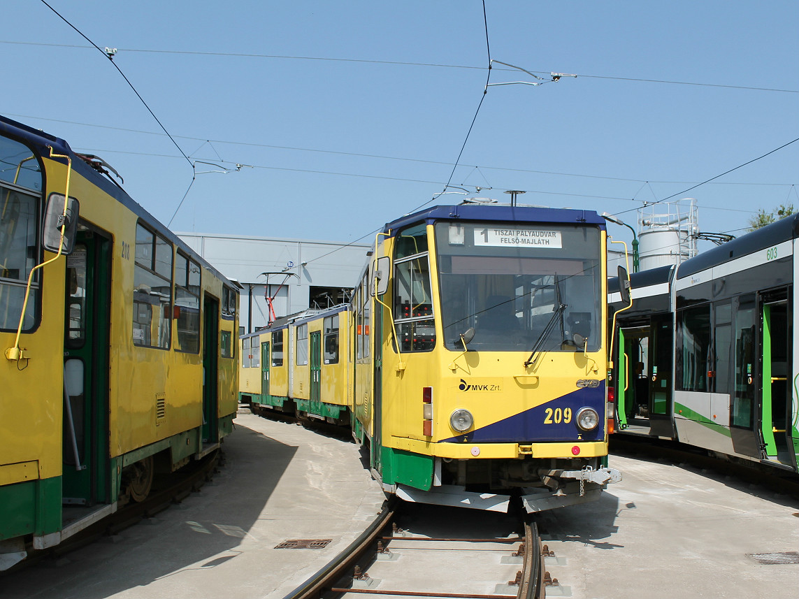 Мишкольц, Tatra KT8D5 № 209