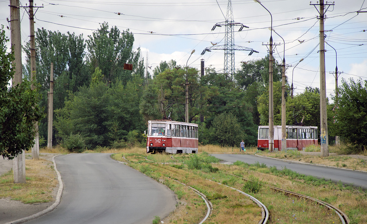 Мариуполь, 71-605 (КТМ-5М3) № 542