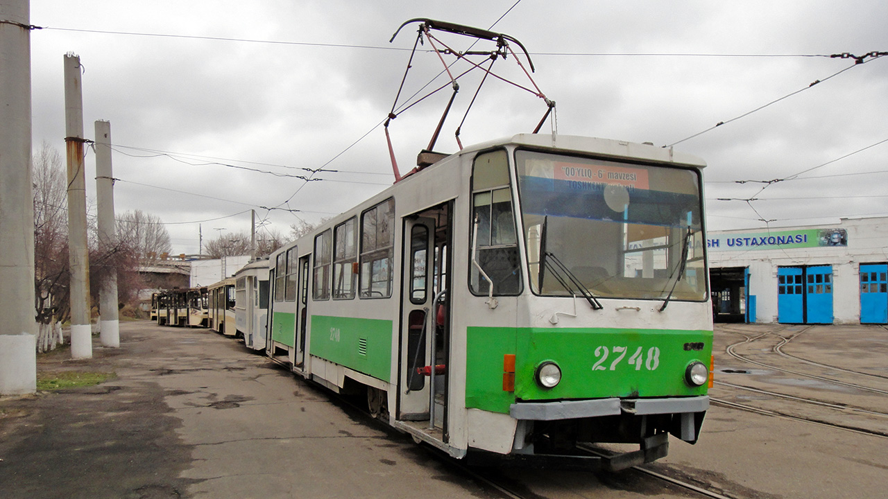 Ташкент, Tatra T6B5SU № 2748