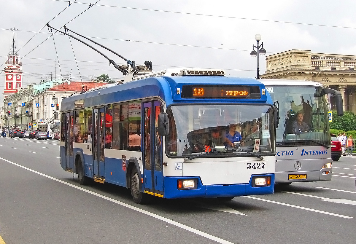 Санкт-Петербург, БКМ 321 № 3427