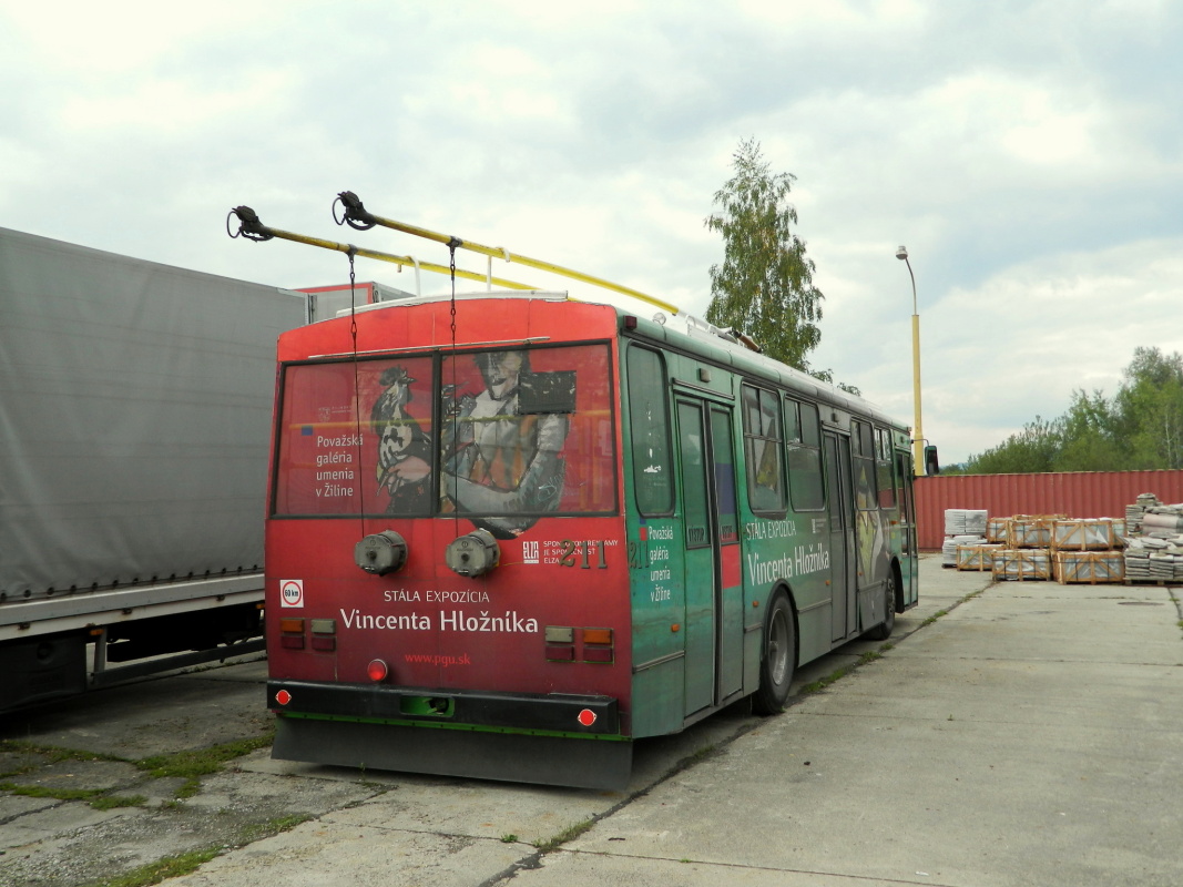 Žilina, Škoda 14Tr14/7 # 211; Žilina — Open day at the depot (21.09.2013) • Deň otvorených dverí v depe (21.09.2013)