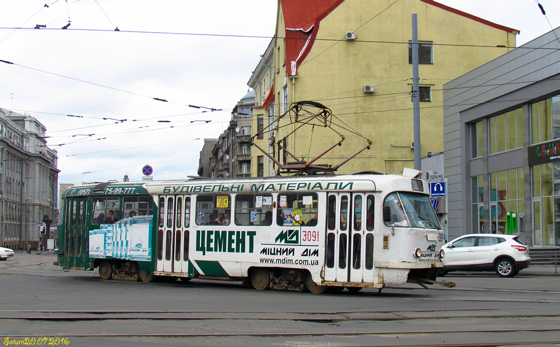 Харьков, Tatra T3SU № 3091