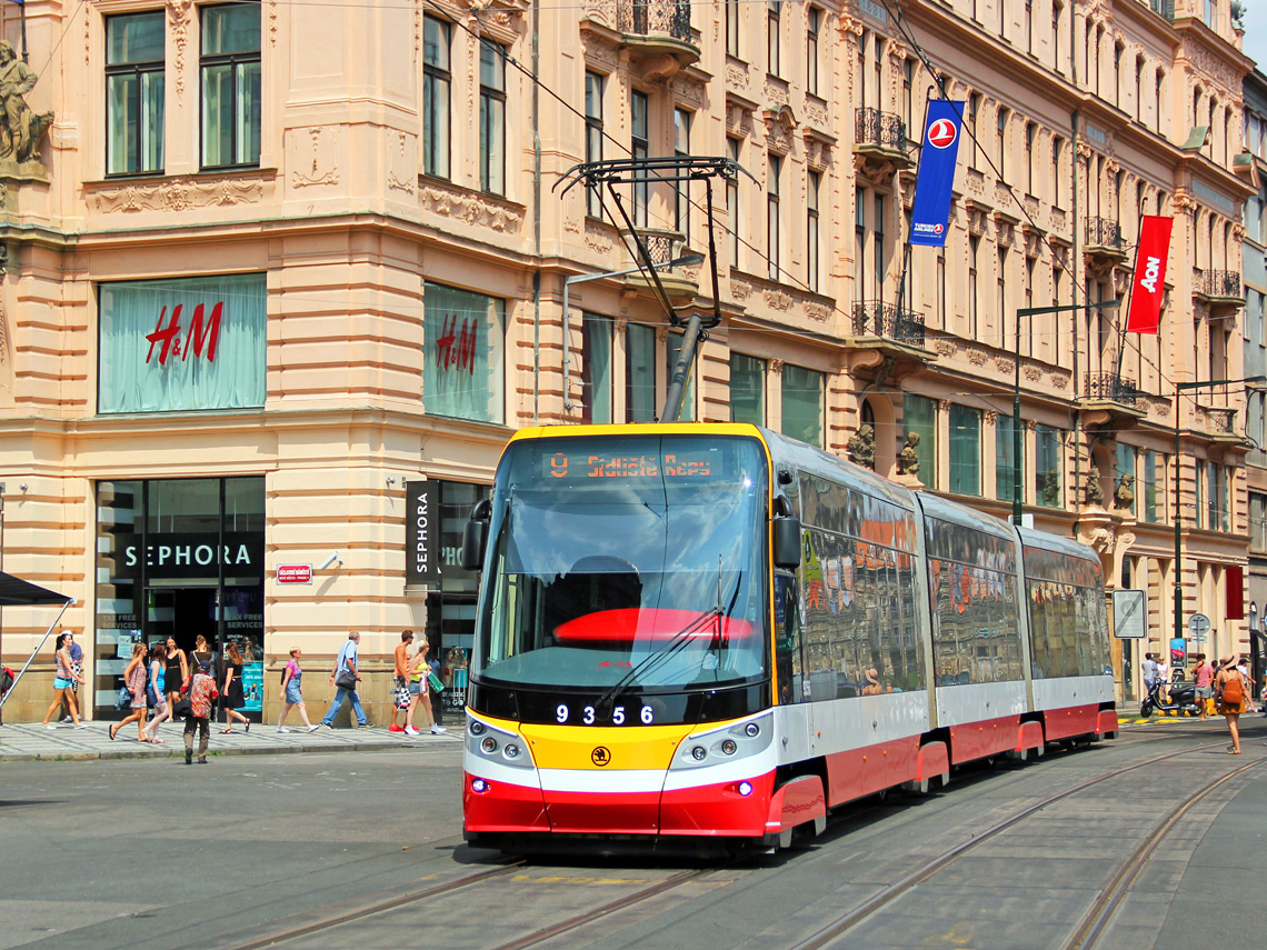 Прага, Škoda 15T4 ForCity Alfa Praha № 9356