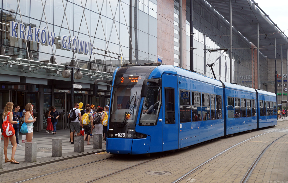 Краков, Bombardier NGT8 № RY823
