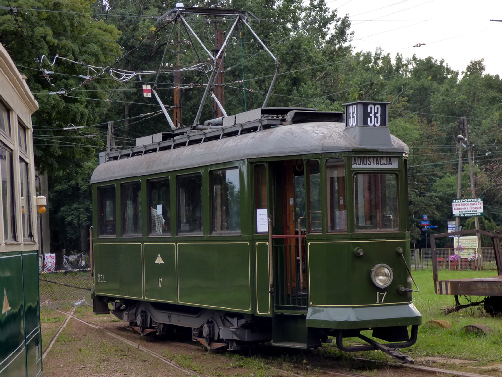 Лодзь, Sanok SN1 № 17; Лодзь — депо Брус