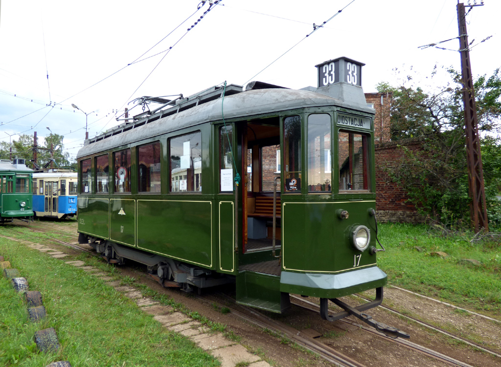 Лодзь, Sanok SN1 № 17; Лодзь — депо Брус