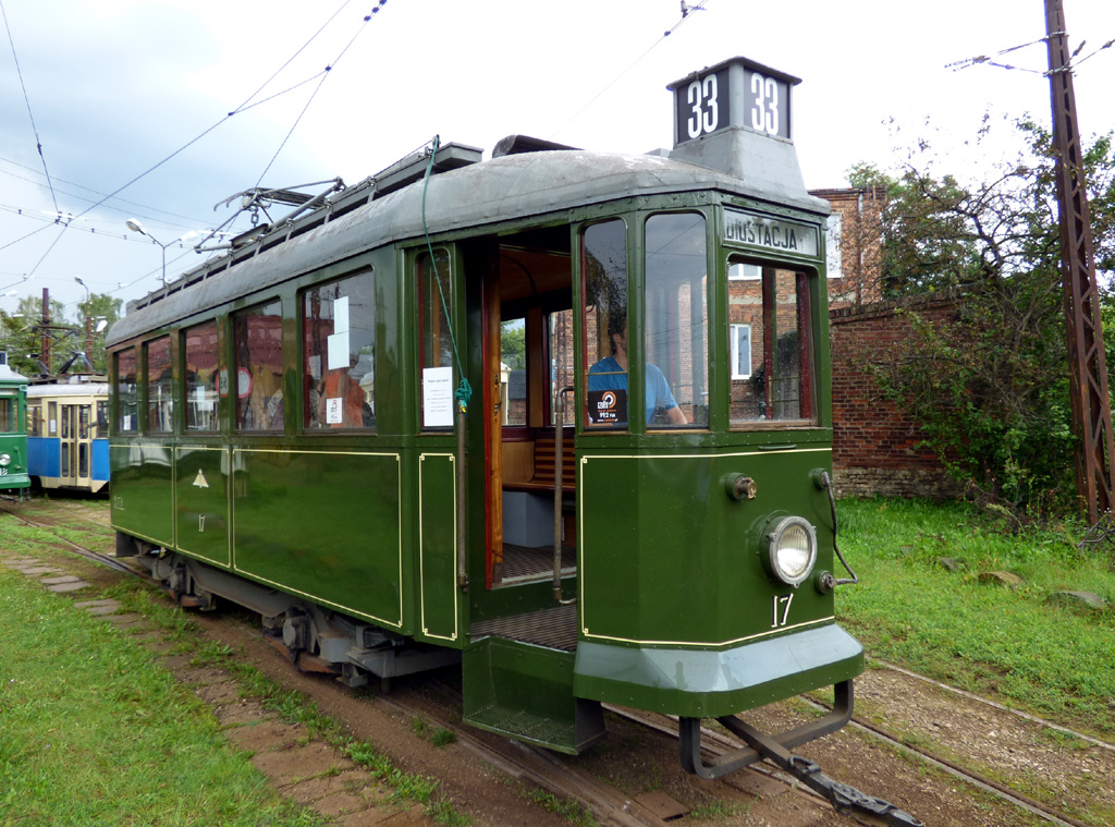 Лодзь, Sanok SN1 № 17; Лодзь — депо Брус