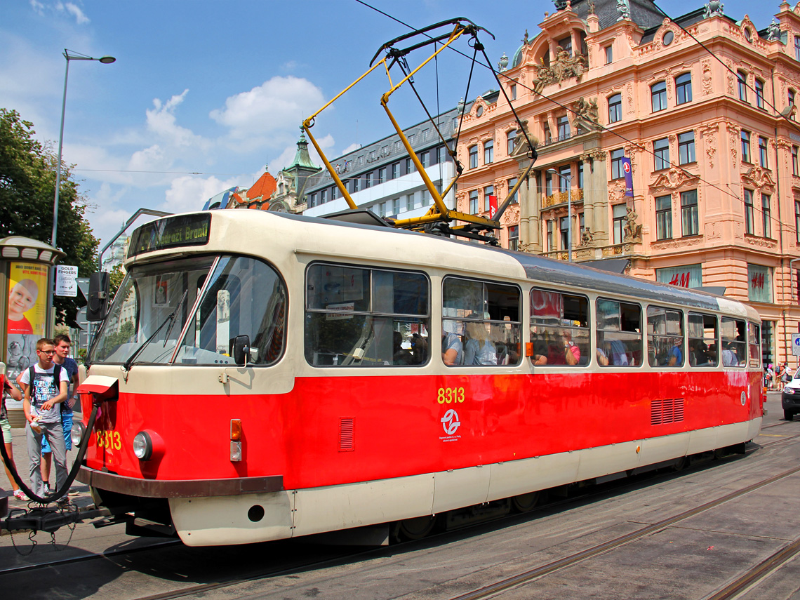 Прага, Tatra T3R.P № 8313