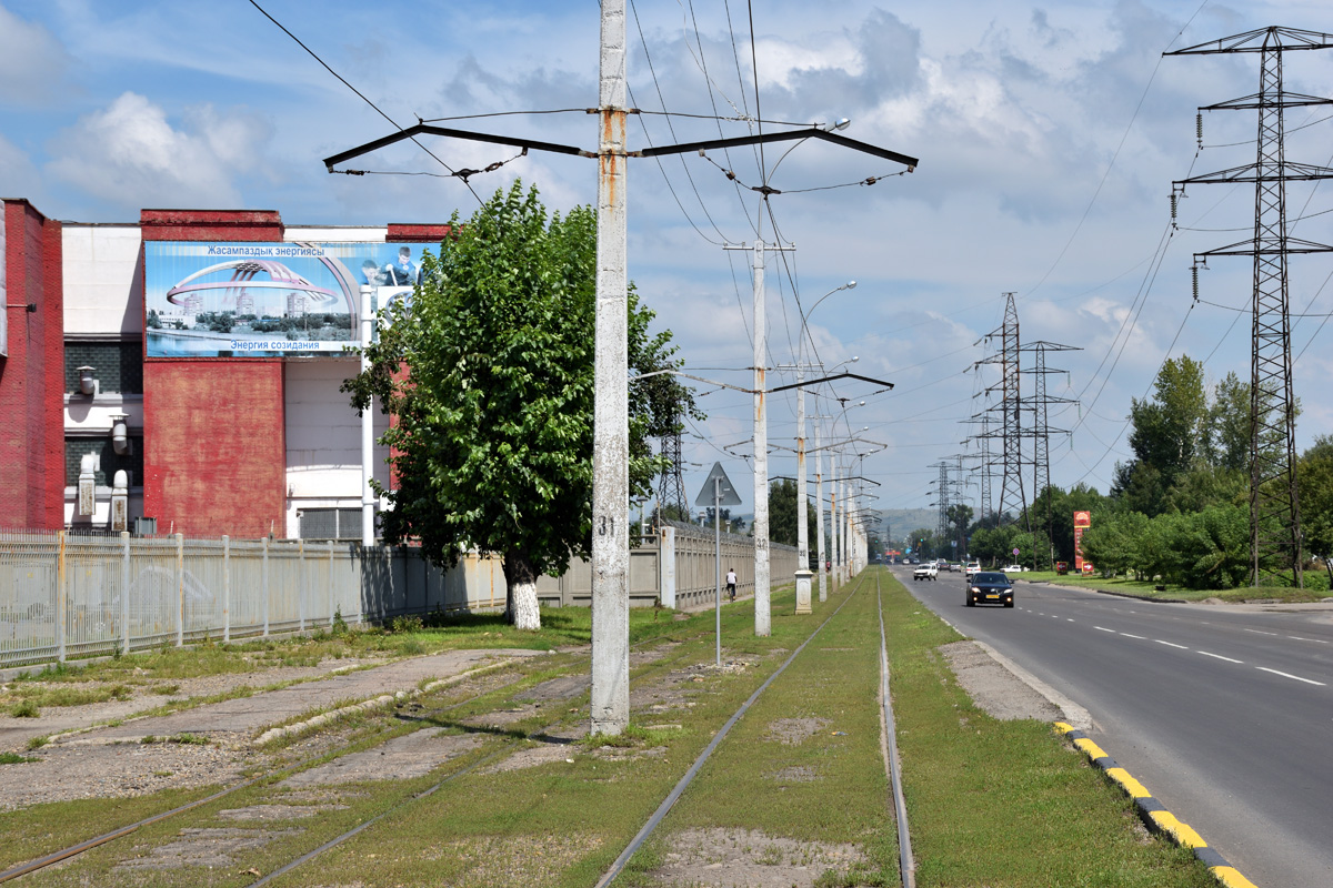 Ust-Kamenogorsk — Tramway lines and infrastructure