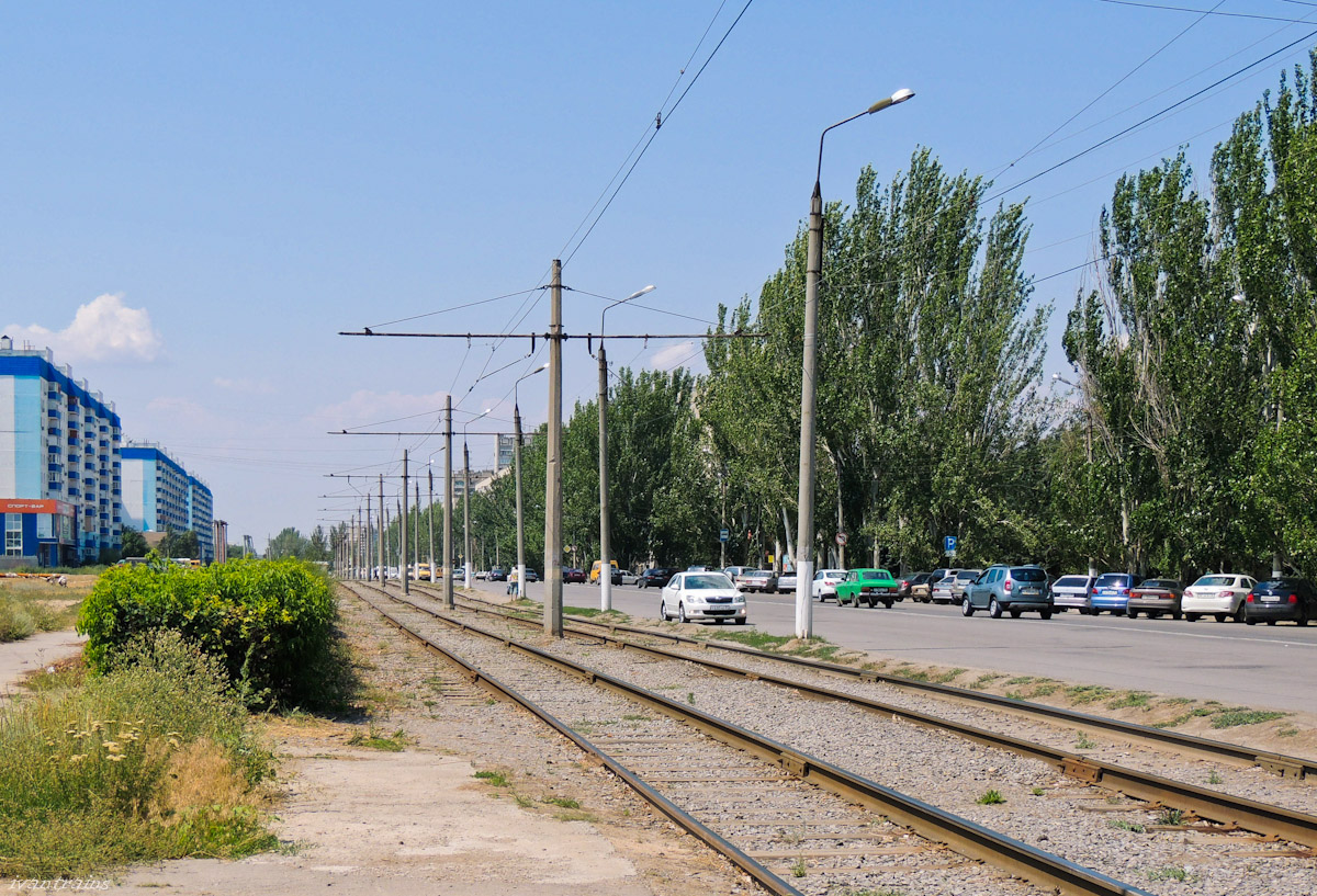 Волжский — Трамвайные линии и инфраструктура