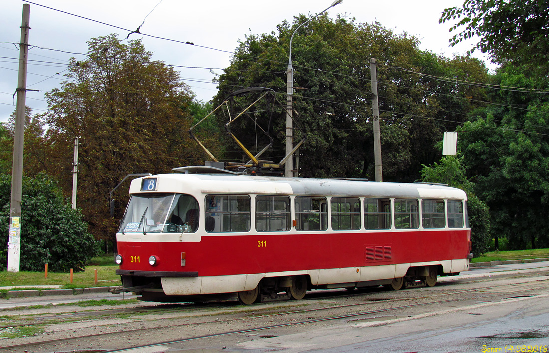Харьков, Tatra T3 № 311