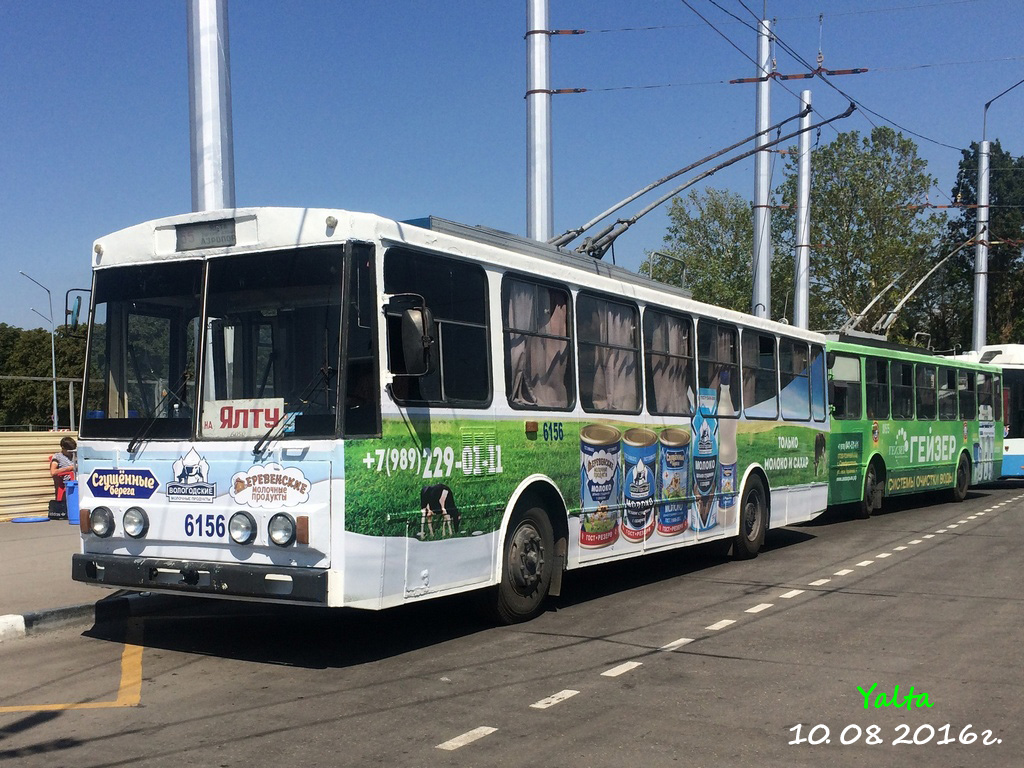 Крымский троллейбус, Škoda 14Tr11/6 № 6156