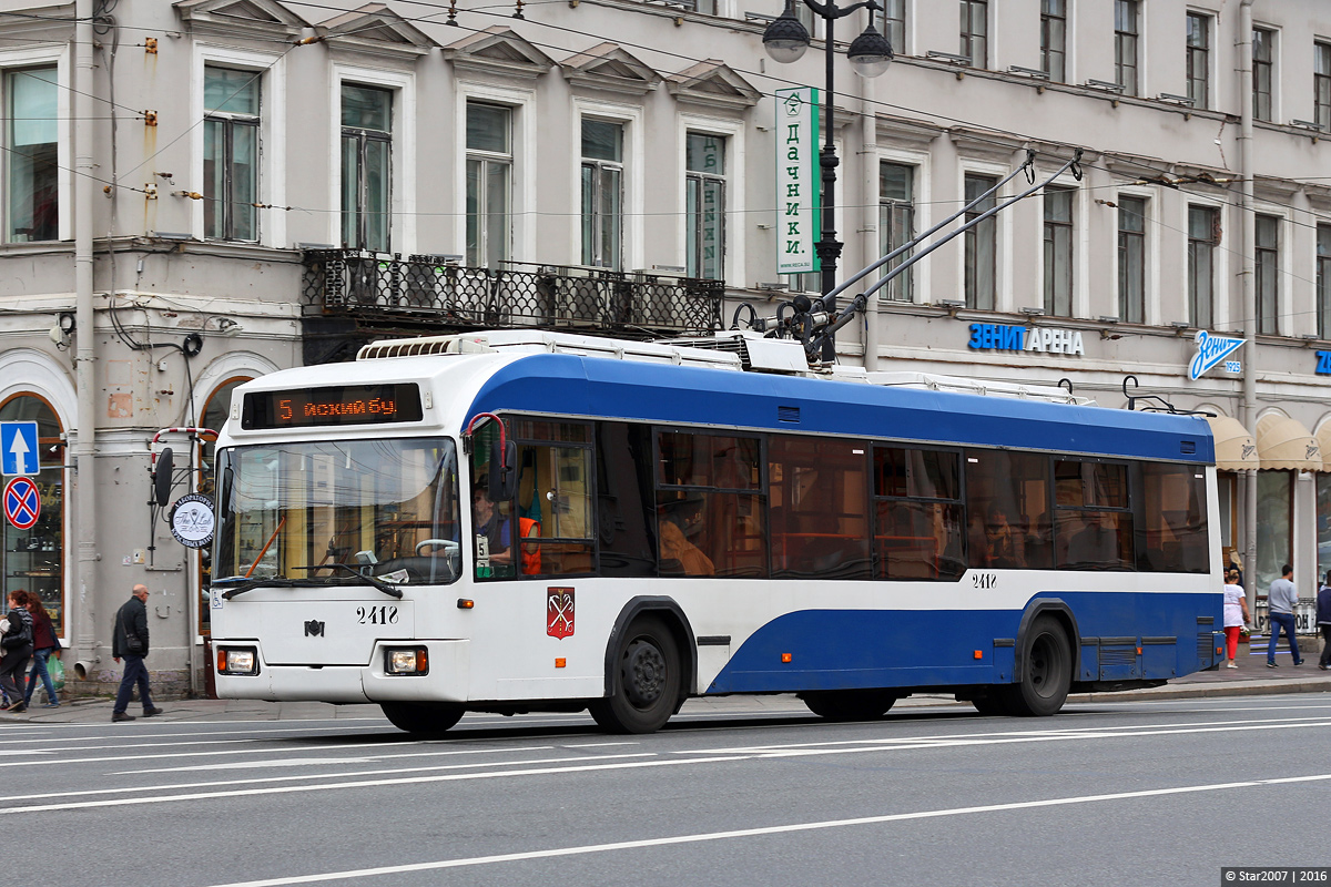Санкт-Петербург, БКМ 321 № 2418