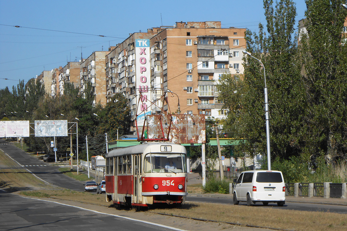 Донецк, Tatra T3SU № 954