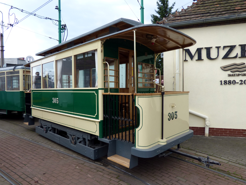 Познань, Двухосный прицепной Modertrans/Weyer № 305