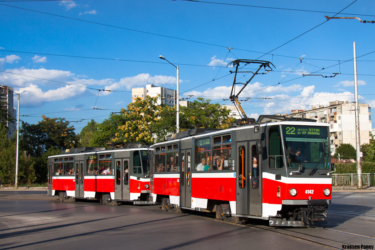 София, Tatra T6A5 № 4142 София, Tatra T6A5 № 4142