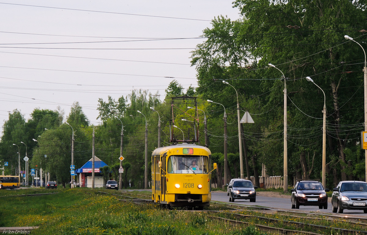 Ижевск, Tatra T3K № 1208