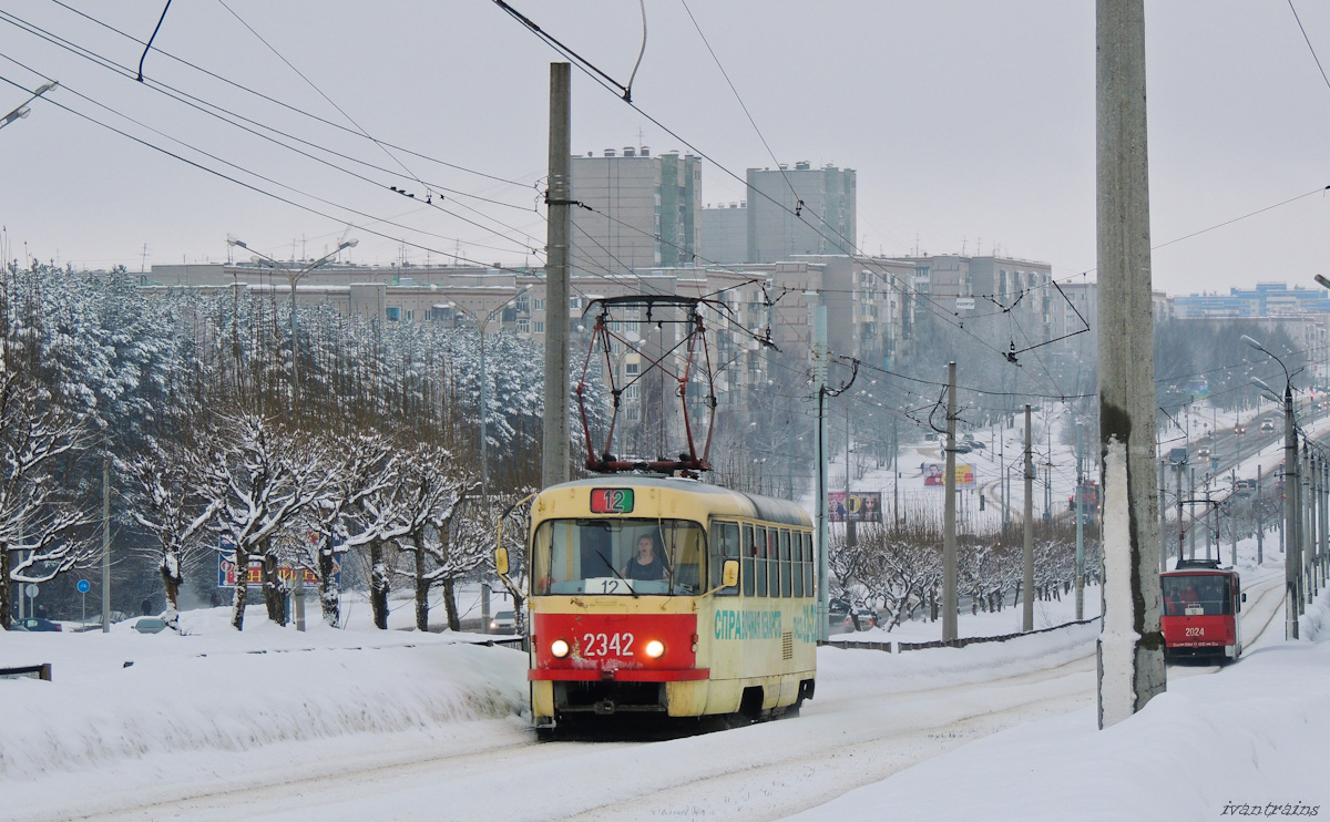 Ижевск, Tatra T3K № 2342