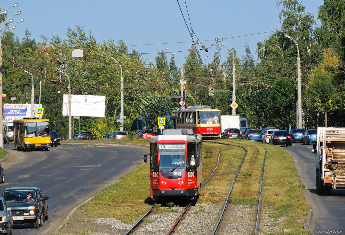 Ижевск, Tatra KT4DM № 2405