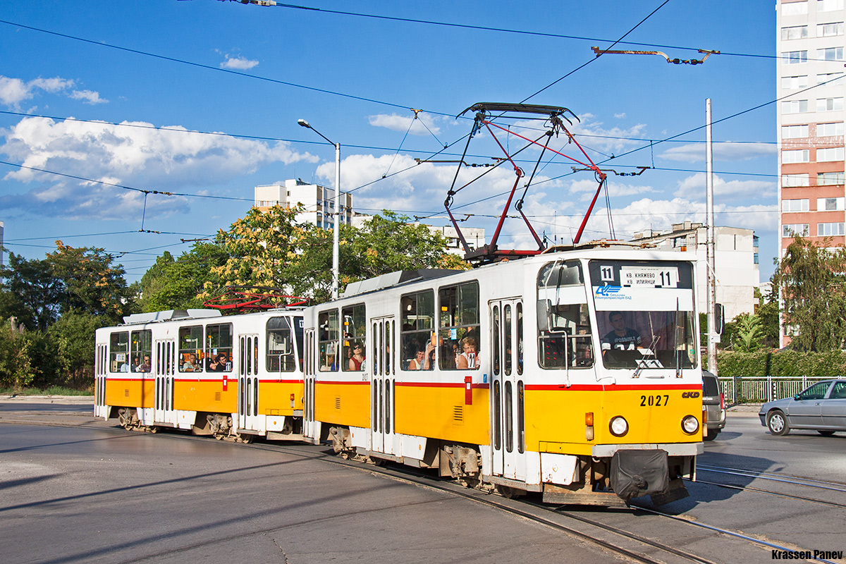 София, Tatra T6A2B № 2027
