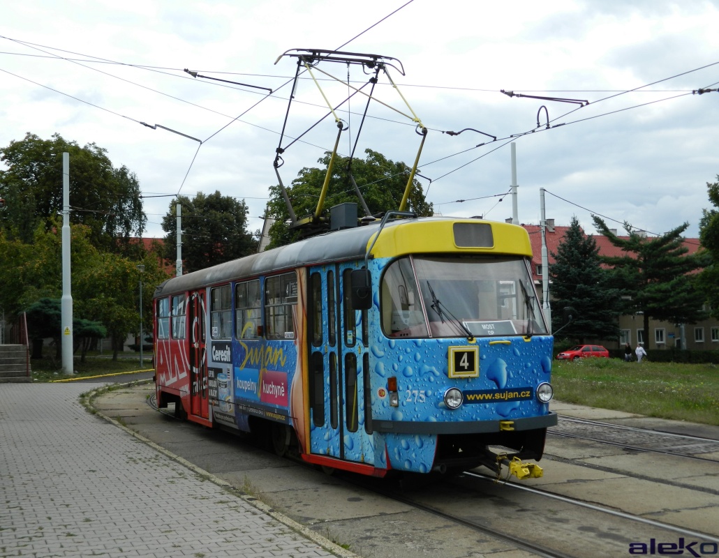 Мост ― Литвинов, Tatra T3M.3 № 275