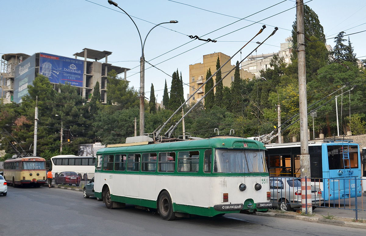 Крымский троллейбус, Škoda 9Tr19 № 5511