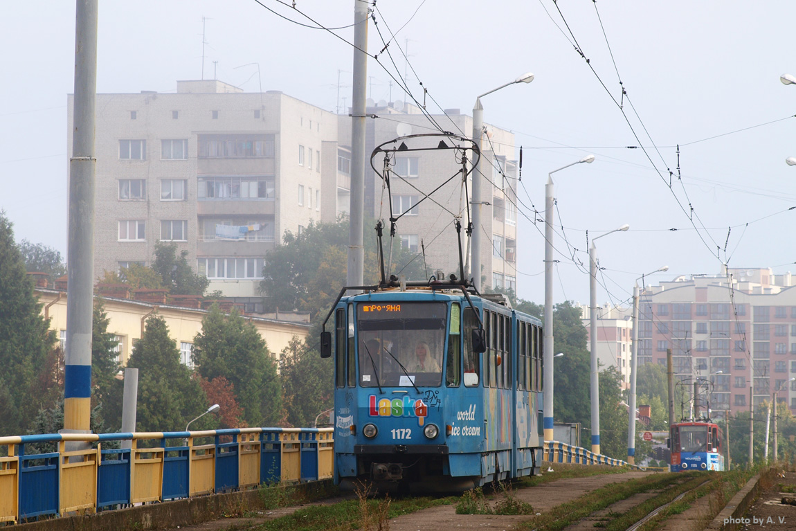 Львов, Tatra KT4SU № 1172