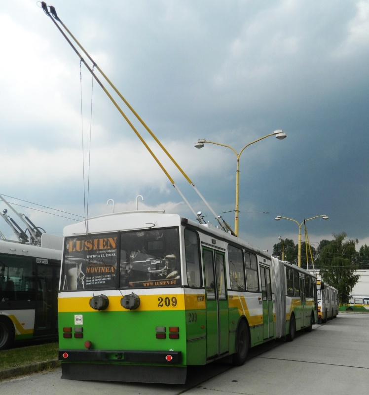 Жилина, Škoda 15Tr10/7 № 209