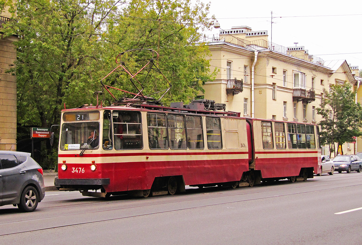 Saint-Petersburg, LVS-86K № 3476