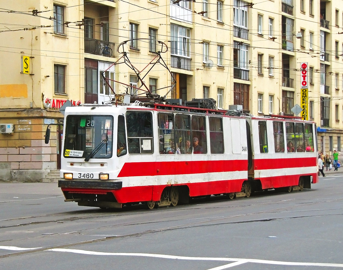 Санкт-Петербург, ЛВС-86К-М № 3460