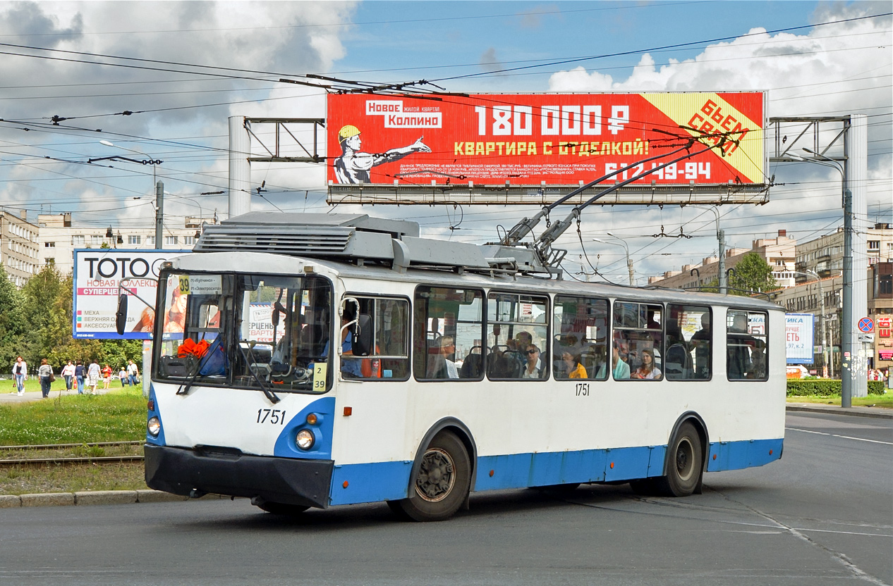 Санкт-Петербург, ВЗТМ-5284 № 1751