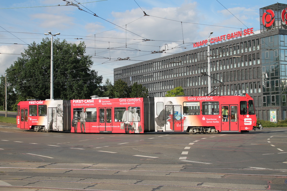 Котбус, Tatra KTNF6 № 136