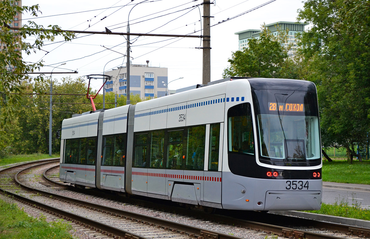 Москва, 71-414 (Pesa Fokstrot) № 3534