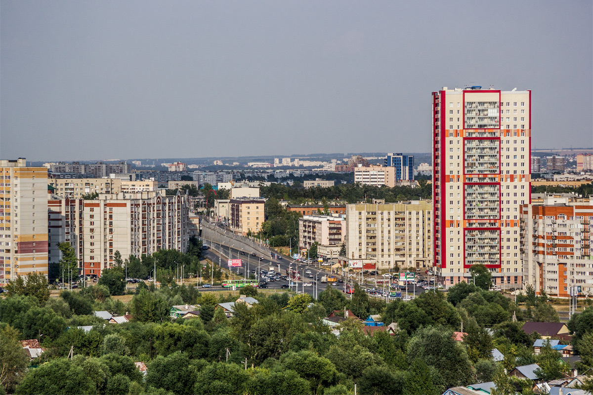 Kasan — Big tram circle; Kasan — ET Lines [2] — Right Bank; Kasan — Photos from a height
