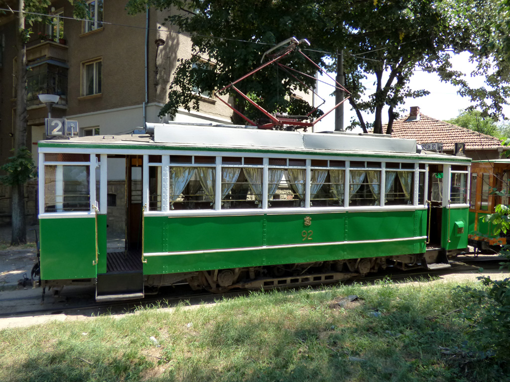 София, MAN/Siemens № 92; София — Пътуване с историческия трамвай — 05.08.2016