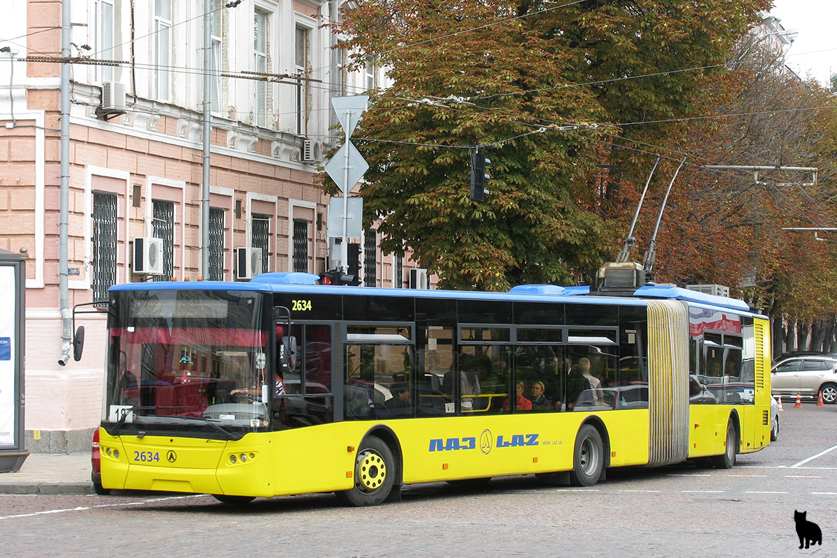 Kyjev, LAZ E301D1 č. 2634