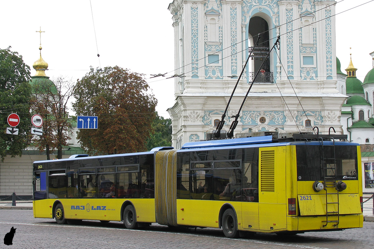 Киев, ЛАЗ E301D1 № 2621