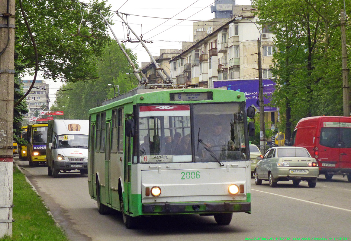 Krimski trolejbus, Škoda 14Tr02/6 č. 2006