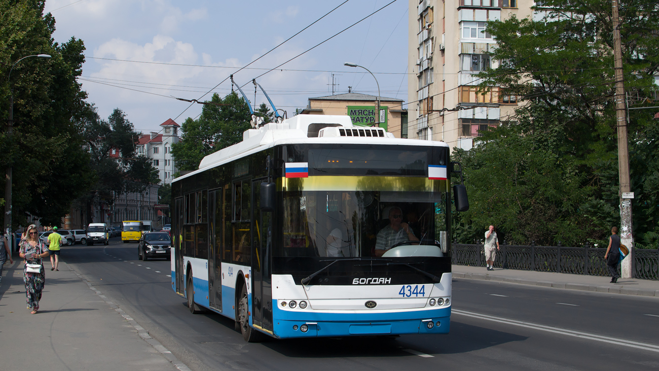 Крымский троллейбус, Богдан Т70110 № 4344
