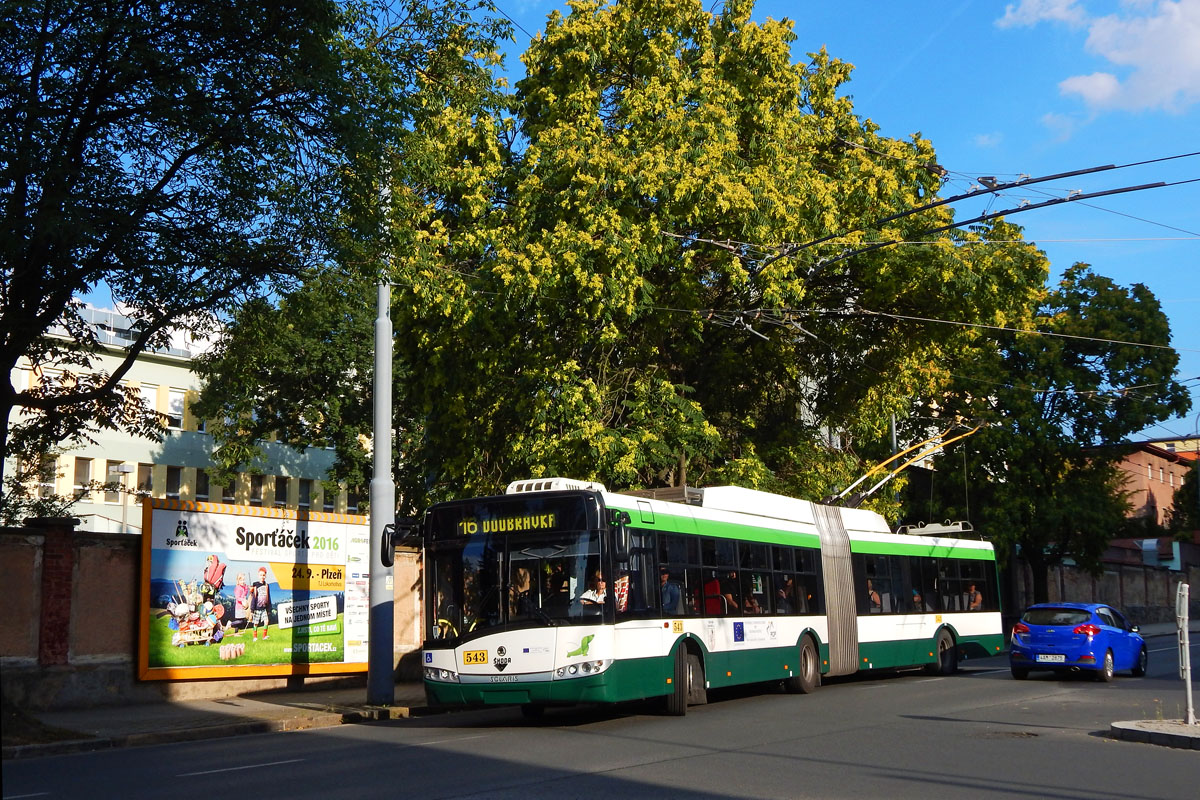 Пльзень, Škoda 27Tr Solaris III № 543