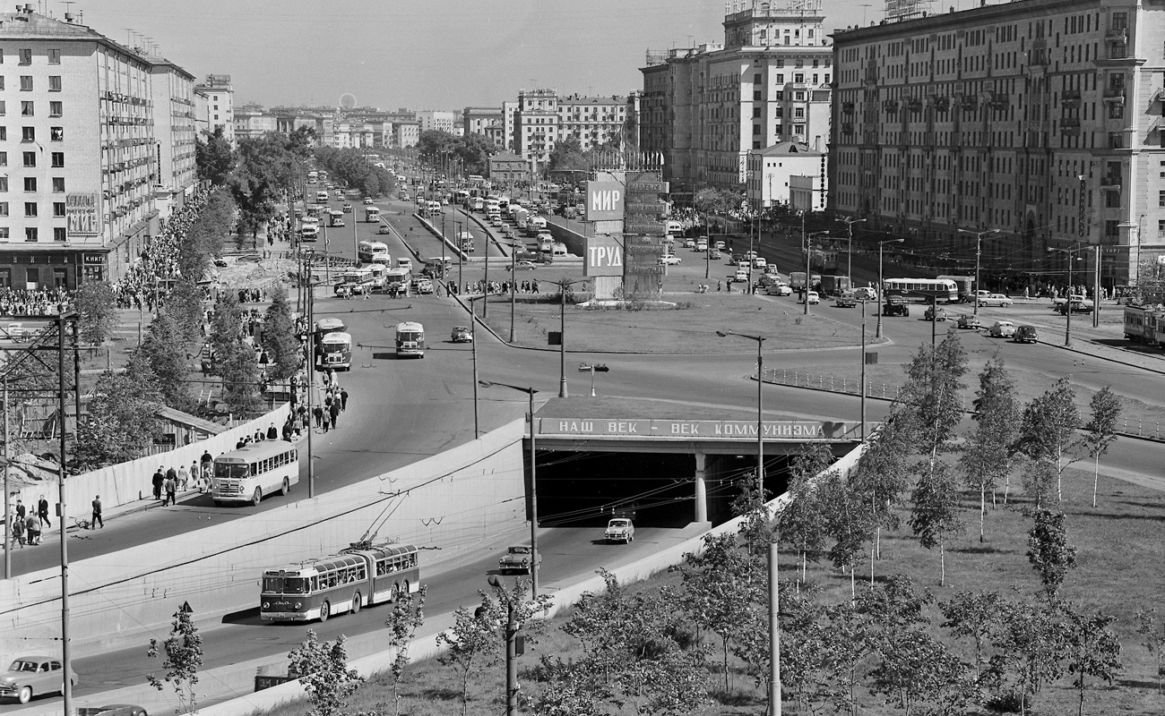 Москва, СВАРЗ ТС-1 № 41; Москва — Исторические фотографии — Трамвай и Троллейбус (1946-1991)