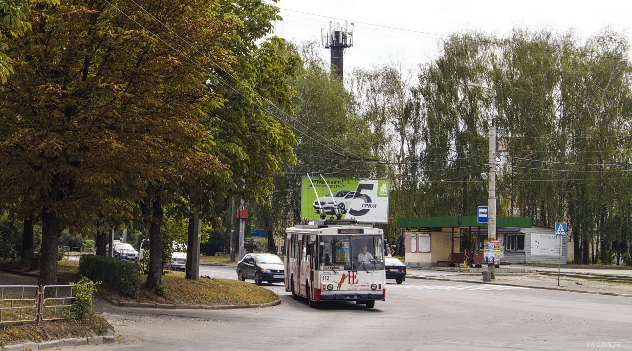 Ternopil, Škoda 14Tr02/6 № 112