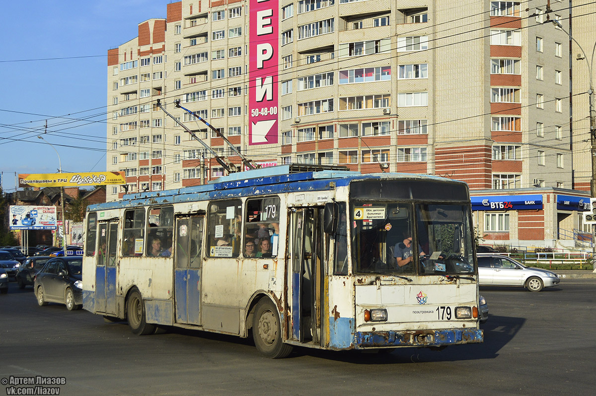 Вологда, Škoda 14TrM (ВМЗ) № 179